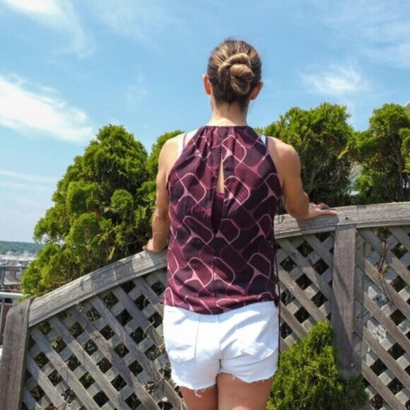 Gucci Equestrian Horse Bit Print Silk Blouse - Picture 2 of 16